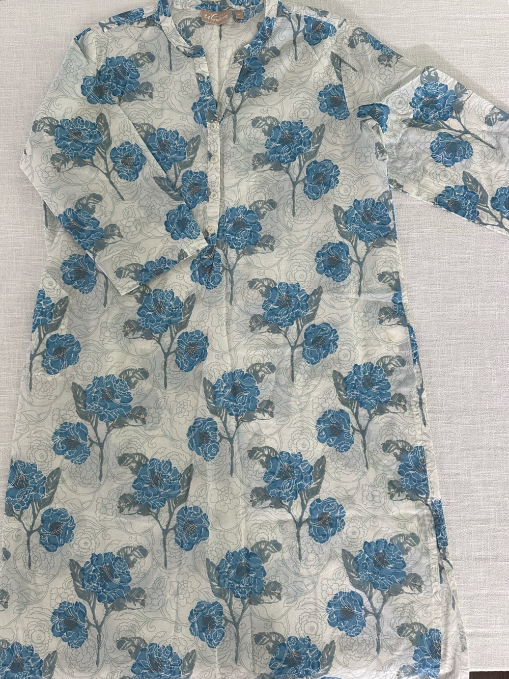 Indian Cotton Floral Printed Dress